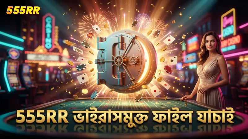 555RR অ্যাপ ডাউনলোডে ভাইরাসমুক্ততা পরীক্ষিত ফাইল ব্যবহৃত হয়।