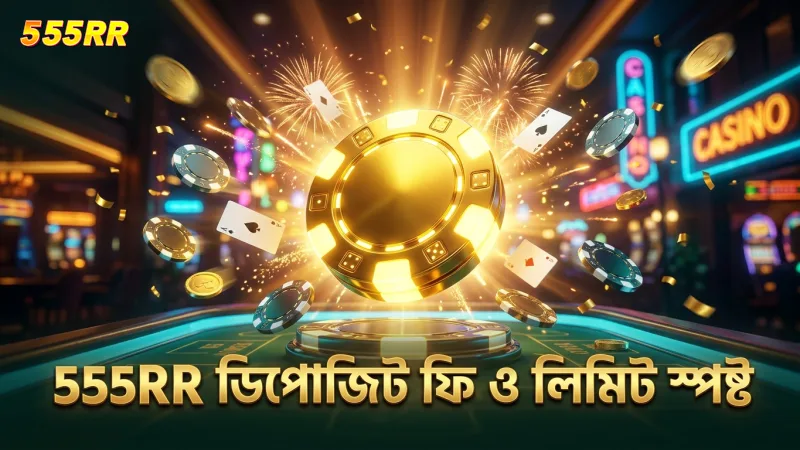 555RR ডিপোজিটের ফি ও লিমিট স্পষ্টভাবে উপস্থাপন।