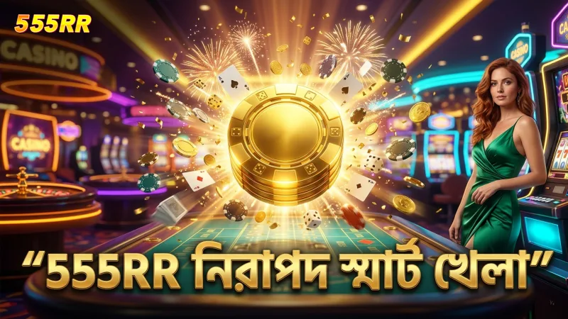 555RR প্ল্যাটফর্মে নিরাপদ ও স্মার্ট গেমিং অভিজ্ঞতা নিশ্চিত করে