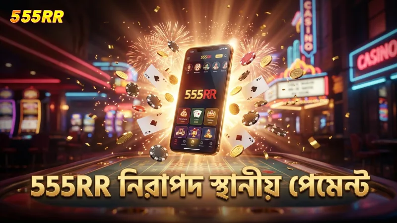 555RR প্ল্যাটফর্মে স্থানীয় পেমেন্টের নিরাপদ ব্যবহারের সুবিধা।