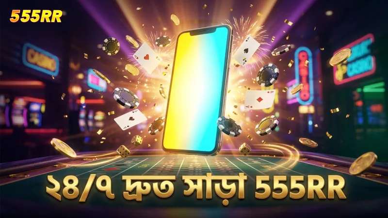 ২৪/৭ লাইভ চ্যাটে দ্রুত সাড়া দিয়ে সমস্যা সমাধান করে 555RR।