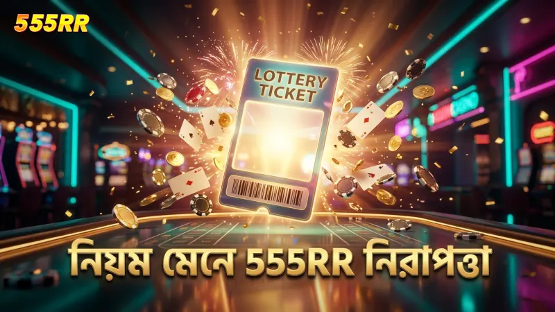 ডেইলি লটারি ড্র এর নিয়ম মেনে নিরাপদ খেলায় সহায়তা করে 555RR।