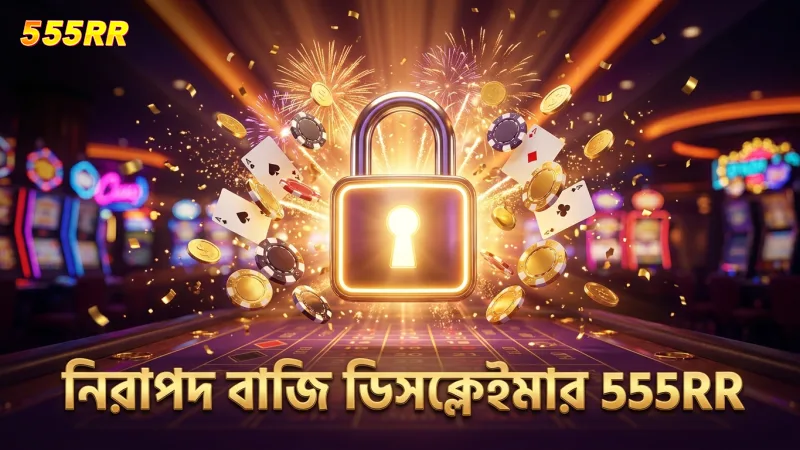 ডিসক্লেইমার বুঝলে 555RR-এ নিরাপদ বাজি সম্ভব
