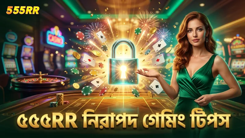 নিরাপদ গেমিং এর জন্য ৫৫৫RR-এর দায়িত্বশীল টিপস।
