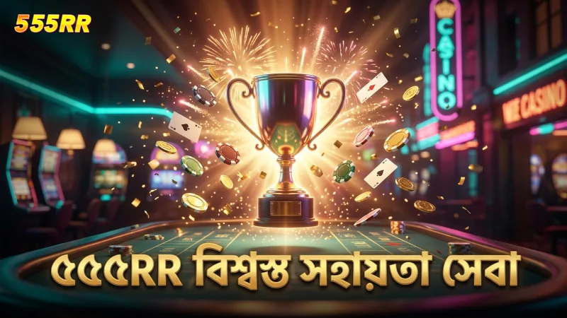 ৫৫৫RR হেল্পলাইন ও GamCare সেবা বিশ্বস্ত সহায়তা দেয়।
