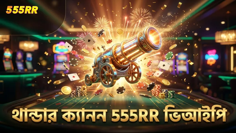 থান্ডার ক্যানন ব্যবহারের পরীক্ষামূলক খেলা 555RR ভিআইপি রুমে