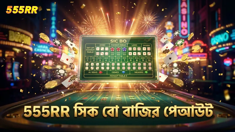 555RR প্ল্যাটফর্মে সিক বো খেলায় বাজির ধরন ও পেআউট টেবিল স্পষ্টভাবে প্রদর্শিত